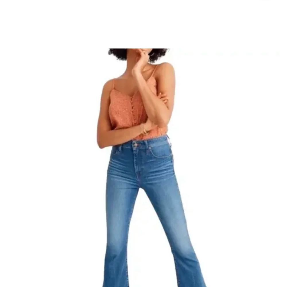 Madewell Classic Blue Jeans Cali Demi-Boot